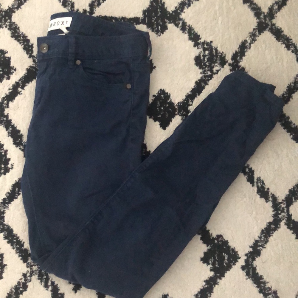 Roxy Blue Skinny Pants